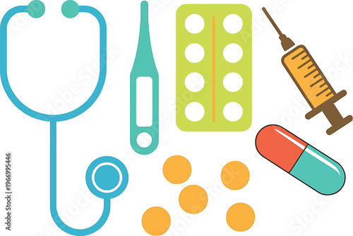Medical equipment and medication for healthcare and treatment purposes  health and wellness