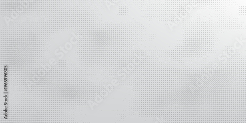 Abstract monochrome halftone dot pattern background with vintage pop art style.