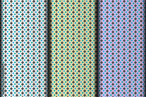 Modern Abstract Repeat Pattern Collection