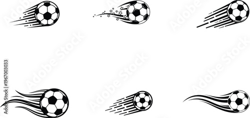 Minimalist Soccer Ball Motion Graphics Collection