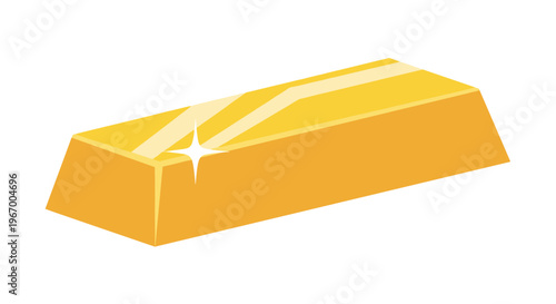 Golden Bar of Precious Metal 1.