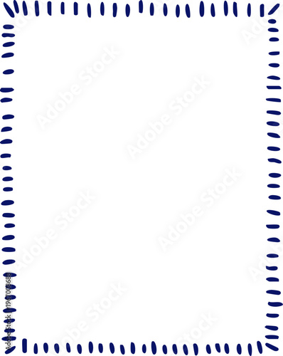 Doodle Strokes Frame