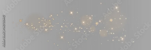 Panel kuchenny z motywem   Gold sparks and golden stars glitter special light effect. Vector sparkles on transparent background. Christmas abstract