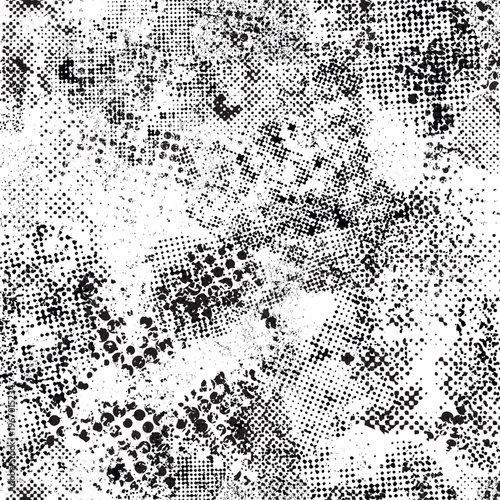 Distress grunge texture background Grange shapes .Grunge textured . Vector grainy texture .Screen print texture. Print
