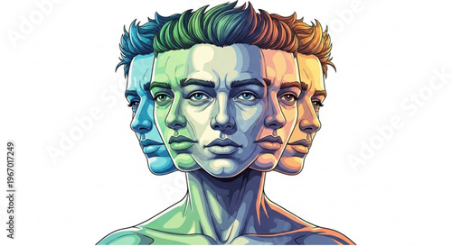 Cartoon of a man with a very large orange speech bubble emerging from his mouth, conveying an overwhelming amount of communication or a huge story