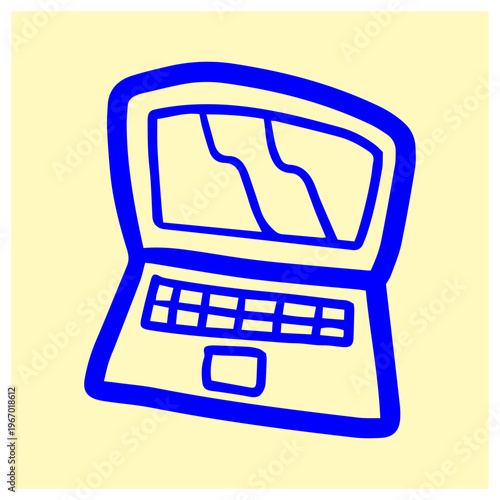 stationary icon logo doodle illustration design drawing