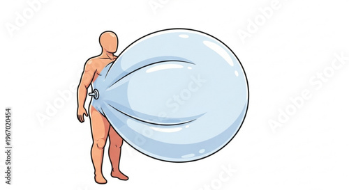 Vibrant illustration of a melting ice cube dripping water into a radiant rainbow-colored puddle, symbolizing cooling refreshment and colorful transformation