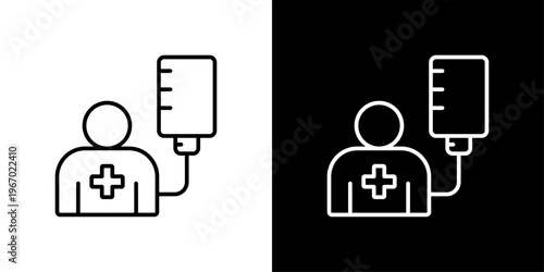 Patient Icon Sheet Black And White
