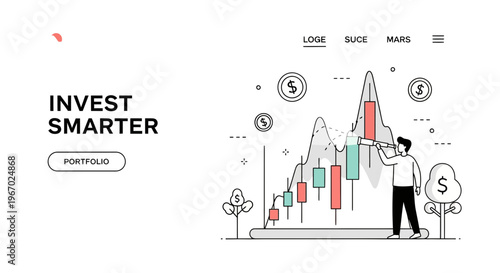 Successful Business Growth Strategy Plan Professional Financial Market Analysis Trading Portfolio Management Smart Investor Wealth Gain Work