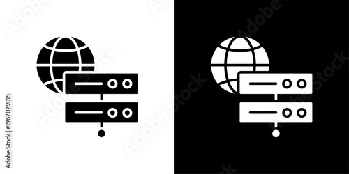 Server Icon Sheet Black And White