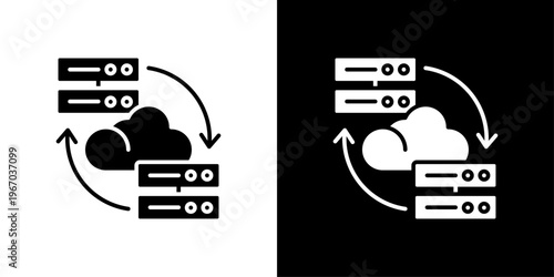Migration Icon Sheet Black And White