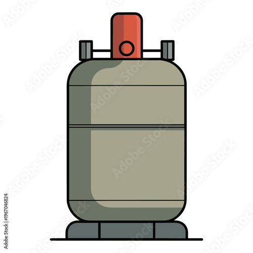 propane gas cylinder exchange camping bottle icon