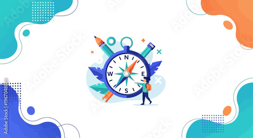 Medical professional stands beside an oversized hourglass filled with turquoise liquid representing time-sensitive healthcare and patient treatment schedules.