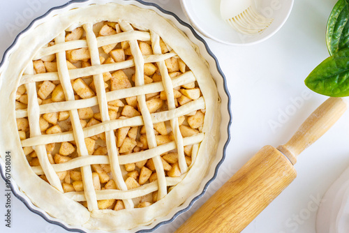Making Apple Pie. American Pie