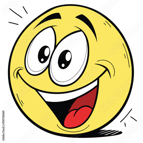 emoji yellow face with smile