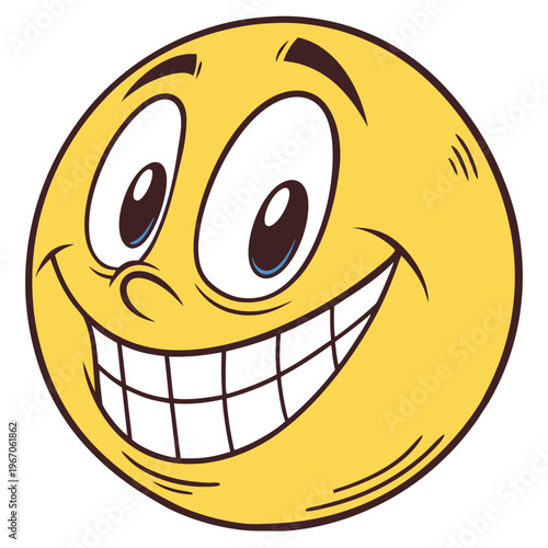 emoji yellow face with smile