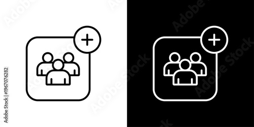 Friend Icon Sheet Black And White