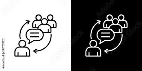 Interaction Icon Sheet Black And White