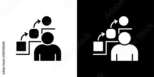 Maturation Icon Sheet Black And White