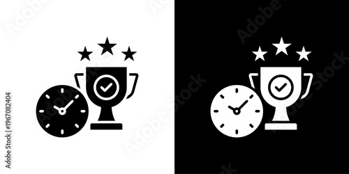 Triumph Icon Sheet Black And White