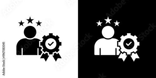 Expertise Icon Sheet Black And White