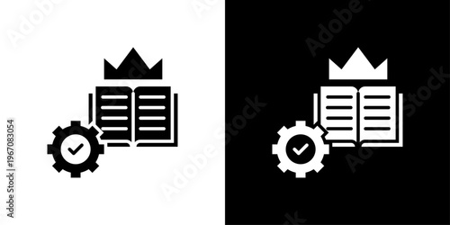 Mastery Icon Sheet Black And White