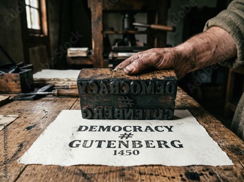 Historical Hand Printing and the Power of Ideas