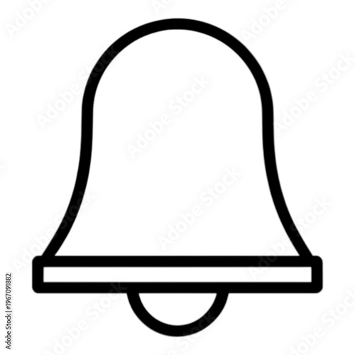 Bell Alert Vector Icon