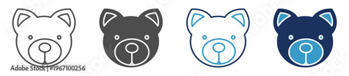 bear multi purpose icon set