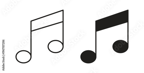 Music icon vector pictogram pack. icon vector template