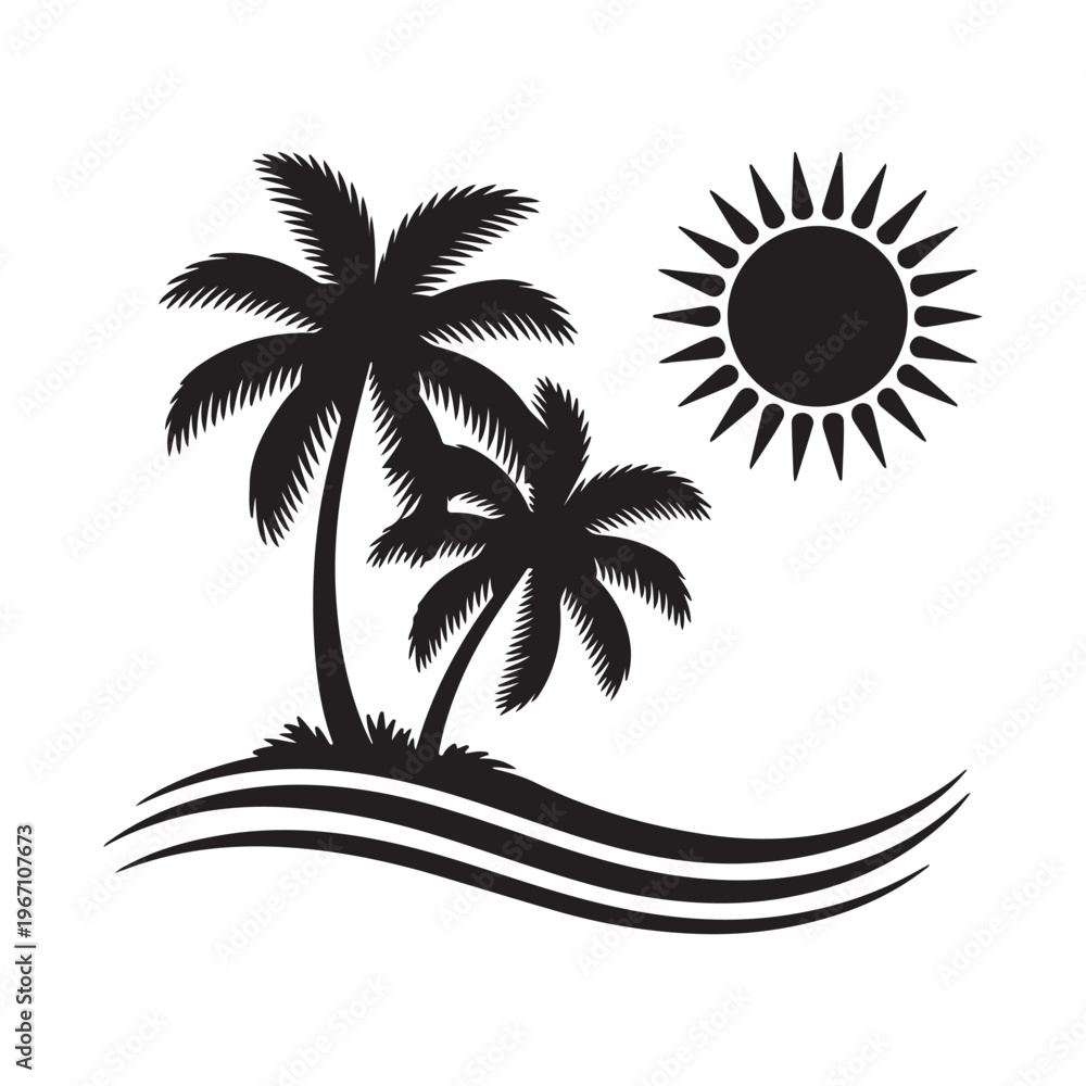 Obraz premium Abstract Wave Line Design Element – Black Curved Flow Lines Vector