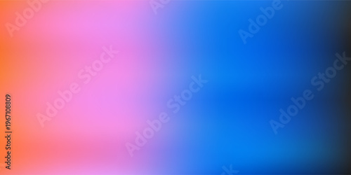 Retro Futuristic Abstract Gradient Background with Grainy Noise and Vibrant Waves