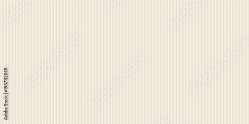 Kraft paper texture seamless pattern. Off-white vector striped cardboard background. Light beige milky color grainy textured bg. Vintage style backdrop. Horizontal handmade banner. Vector ilustration