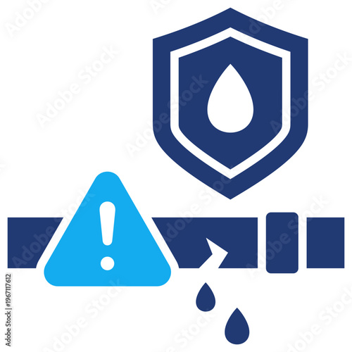 Spill Prevention Icon vector Illustration For Design.