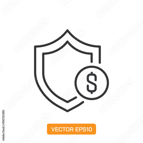 Money Protection line icons- Mini collection series icon
