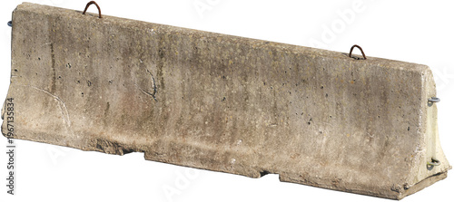 Concrete Road Safety Barrier for Traffic Control and Construction Zones