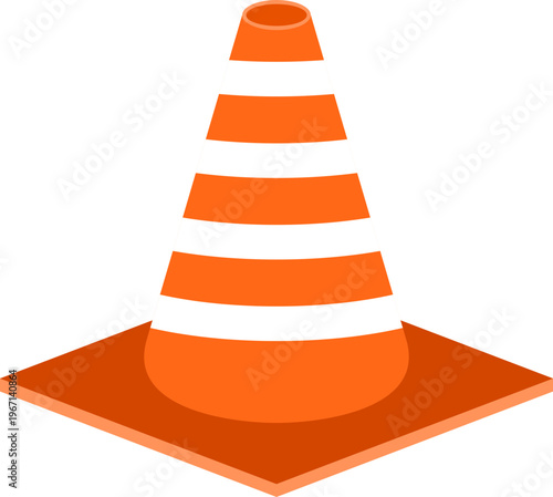 Illustration of the Traffic Cone