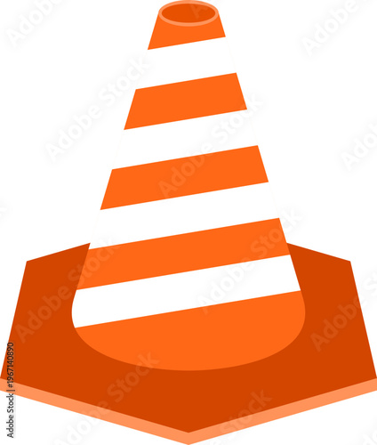Illustration of the Traffic Cone