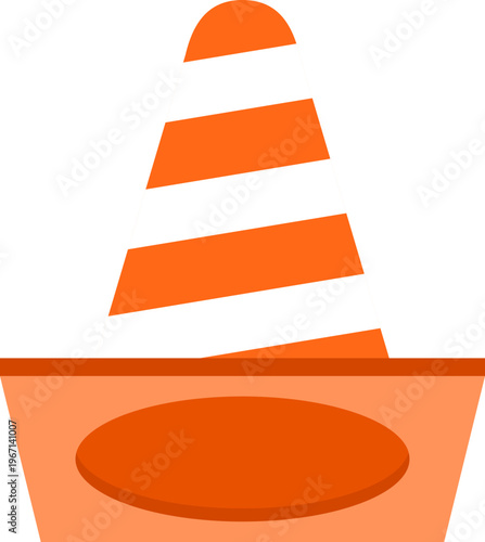 Illustration of the Traffic Cone