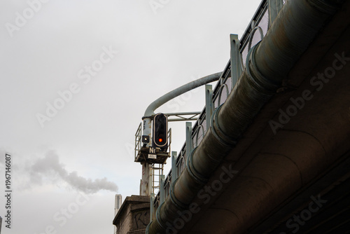 railway bridge over the river