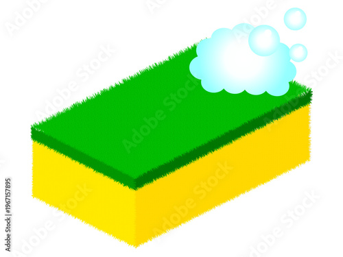 	スポンジのイラスト素材