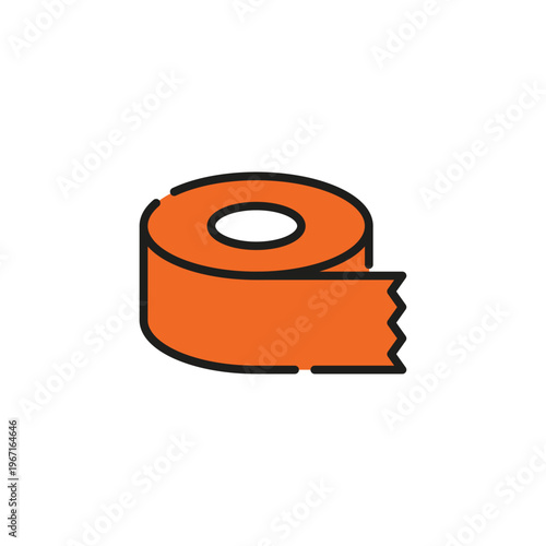 養生テープの引越し・新生活準備アイコン