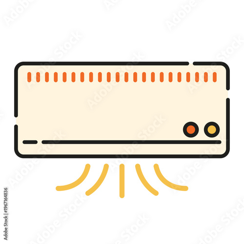 エアコンの家電アイコン