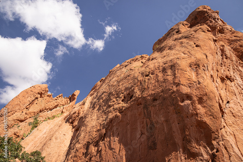 Rock Formations in Garden of the Gods, Colorado Springs, Colorado, USA