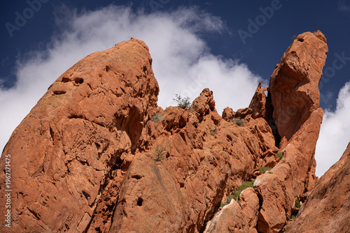 Rock Formations in Garden of the Gods, Colorado Springs, Colorado, USA