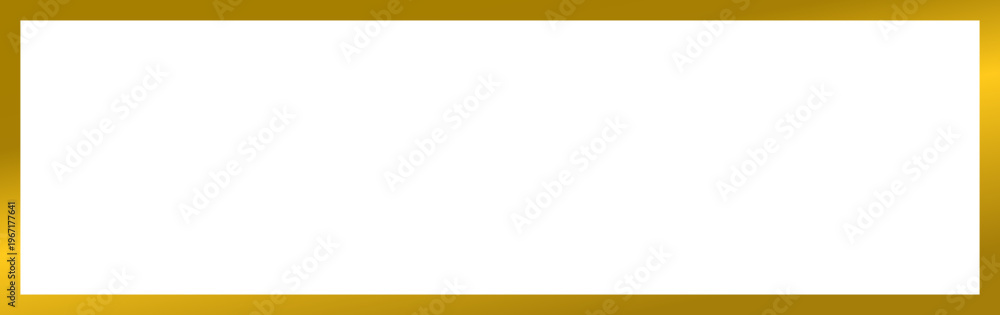 Obraz premium Gold Gradient Rectangle