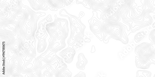 Contour abstract map relief land outline. Topographic map patterns. White wave paper curved reliefs abstract background. Background of the topography map. Abstract pattern with lines.
