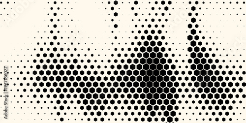  abstract and grunge honeycomb pattern for sporty background and jersey design. Vector Format Illustration