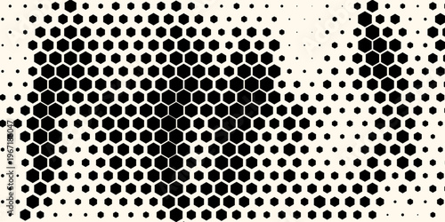 abstract and grunge honeycomb pattern for sporty background and jersey design. Vector Format Illustration