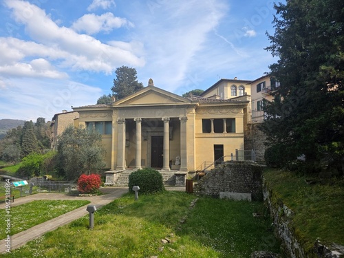 Картината върху платно Fiesole Etruscan and roman ruins near Florence Italy